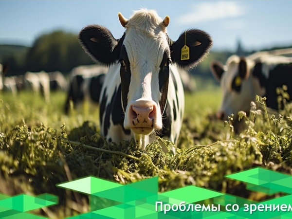 Без розовых глаз: какие проблемы со зрением у КРС чаще всего возникают весной и лето